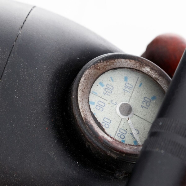 Bicyclette Décorative INDUSTRIAL Rouge